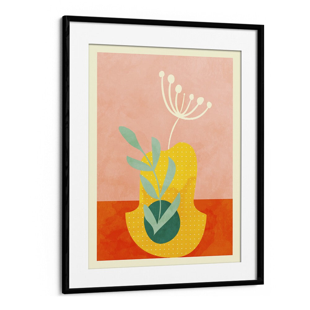 Colorful abstract artwork "SPACES FLEUR II" by Ana Rut Bre, perfect for elevating your home decor.