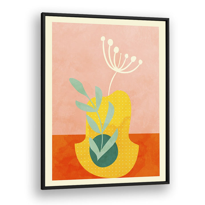 Bright and colorful SPACES FLEUR II, ABSTRACT PAINTINGS by Ana Rut Bre, perfect for enhancing your artistic space.