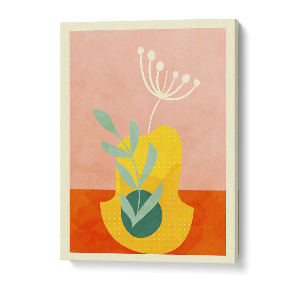 Bright and vibrant SPACES FLEUR II, ABSTRACT PAINTINGS by Ana Rut Bre, ideal for enhancing modern decor.