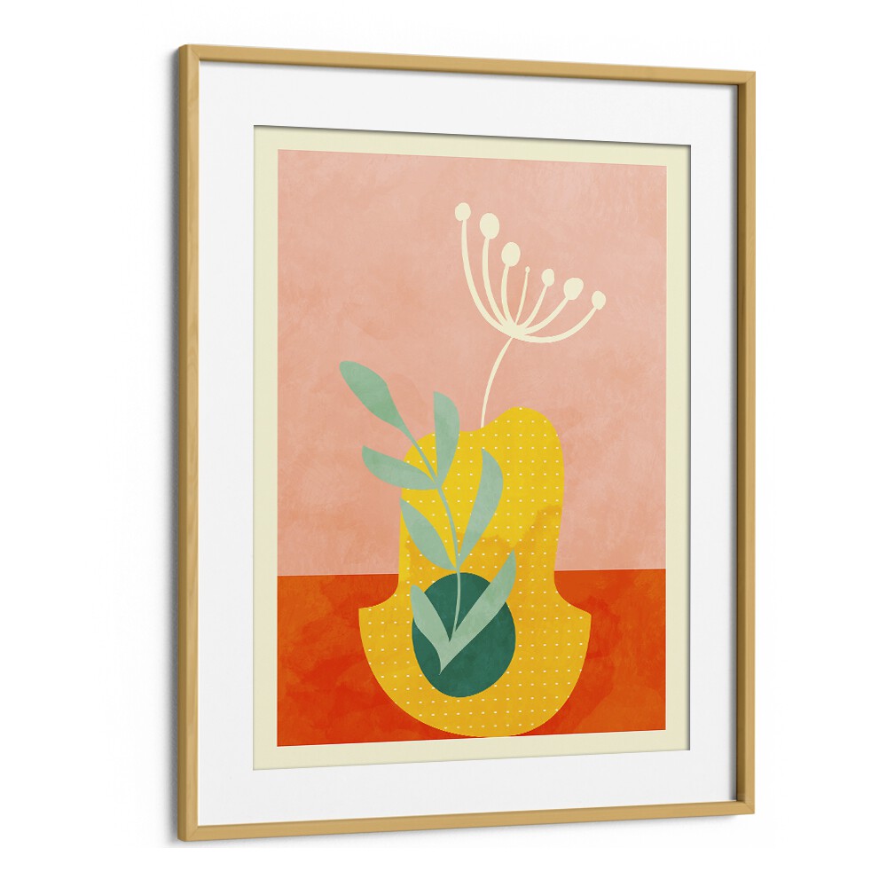 Vibrant SPACES FLEUR II, ABSTRACT PAINTINGS by Ana Rut Bre, enhances any space with its captivating design.