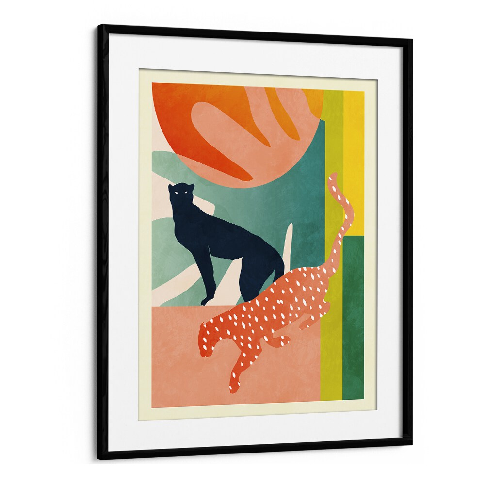 Bright and colorful SPACES LEO KOPIE, ABSTRACT PAINTINGS featuring animals, perfect for transforming your space.