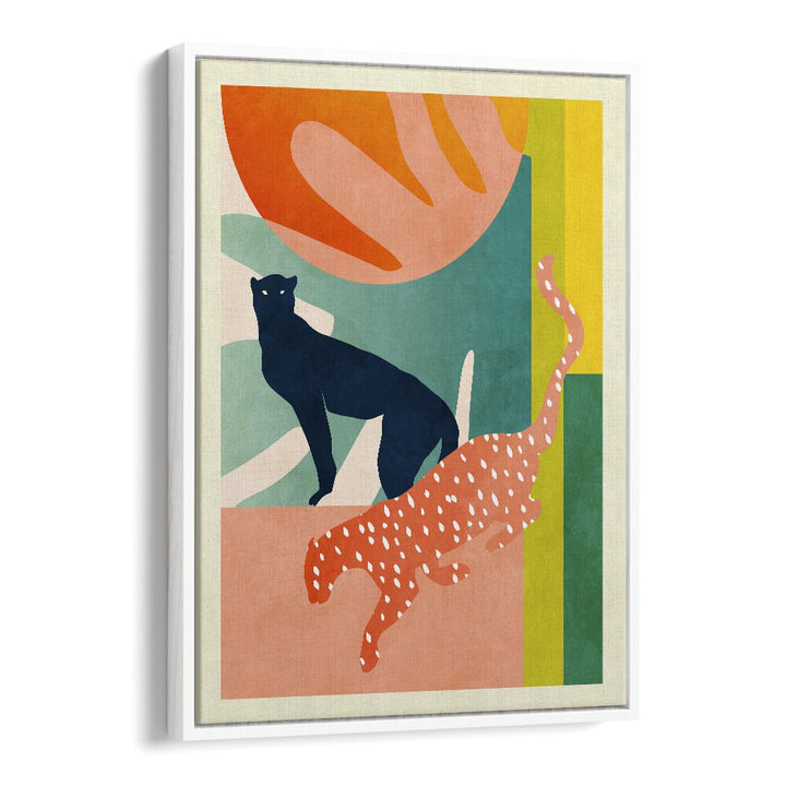 Colorful SPACES LEO KOPIE, ABSTRACT PAINTINGS featuring abstract animals, perfect for transforming your space.