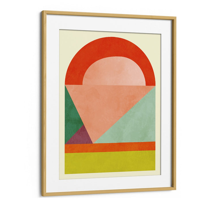 Vibrant SPACES I, ABSTRACT PAINTINGS by Ana Rut Bre, perfect for modern art lovers seeking unique decor.