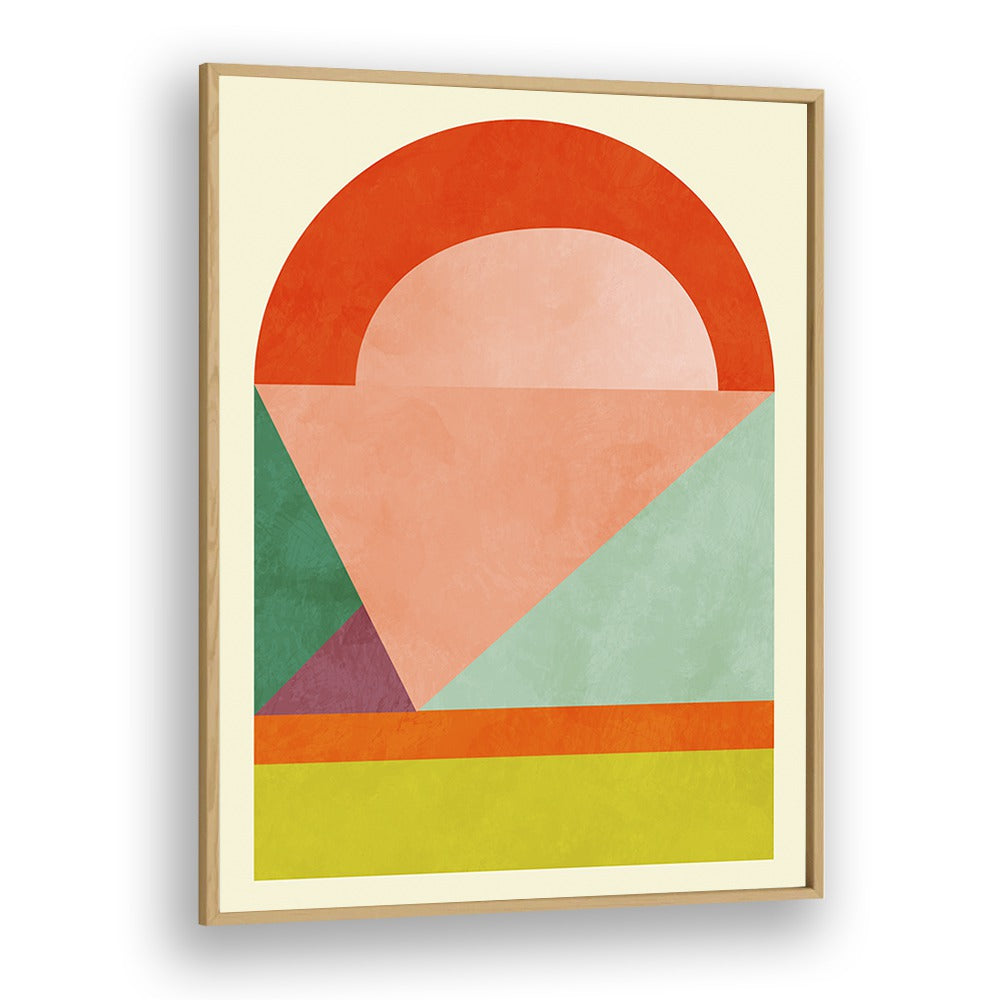 Bright and colorful SPACES I, ABSTRACT PAINTINGS by Ana Rut Bre, perfect for modern art enthusiasts and contemporary spaces.