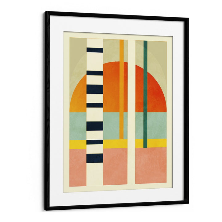 Bright and colorful SPACES II, ABSTRACT PAINTINGS by Ana Rut Bre, framed art to elevate your space with creativity.