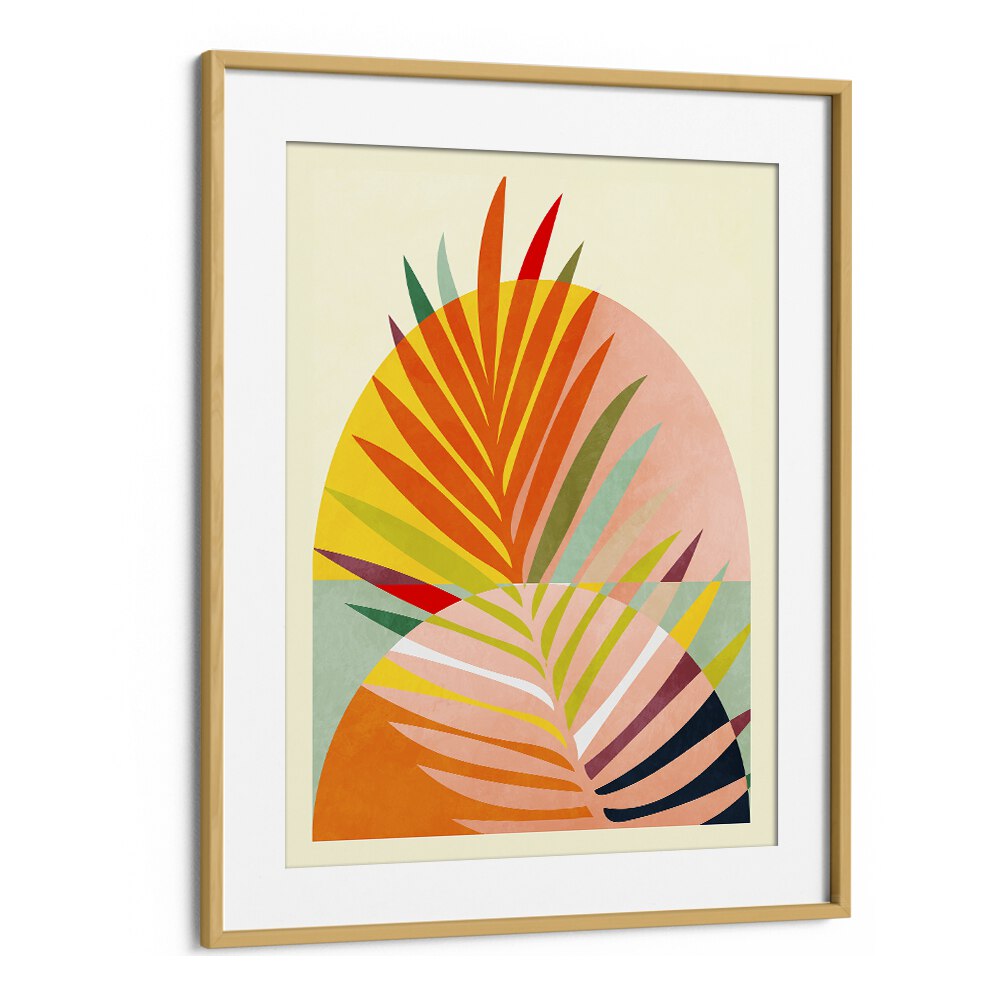 Vibrant SPACES III, ABSTRACT PAINTINGS by Ana Rut Bre, framed art showcasing unique abstract creativity and emotion.