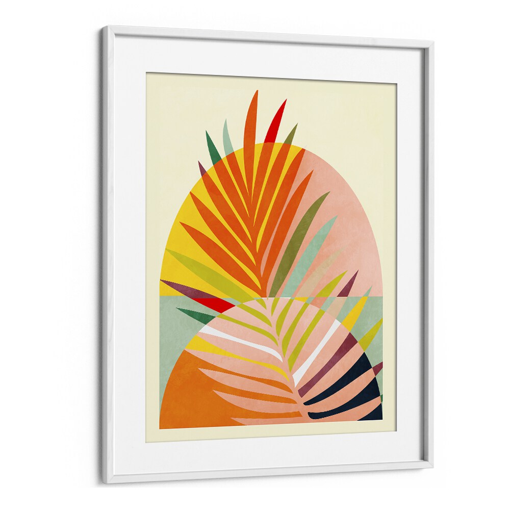 Colorful abstract wall art, SPACES III, by Ana Rut Bre, enhances your space with vibrant creativity and emotion.