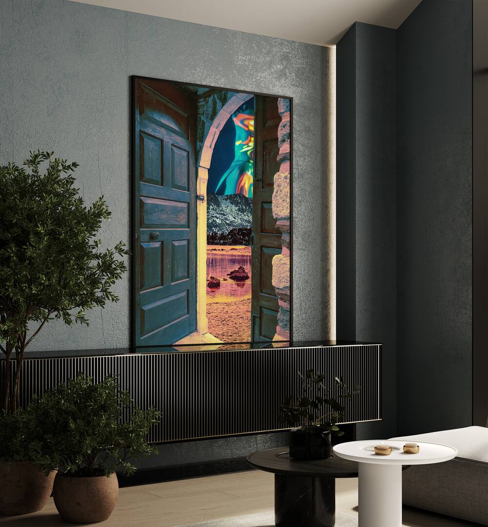 Elevate your decor with SPIRIT CITED, SURREAL ART PRINTS by Cosmo Zach, perfect for adding a modern touch to any space.