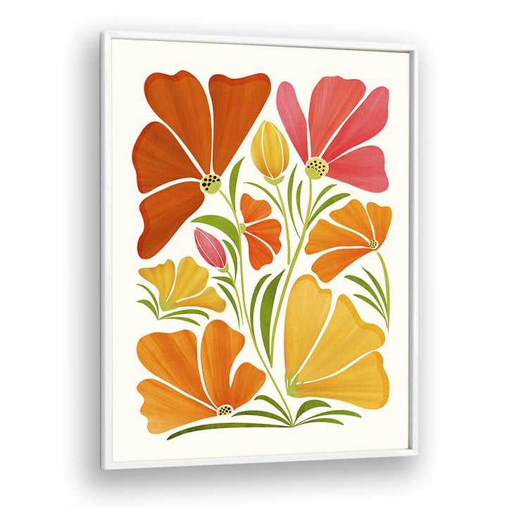 Vibrant SPRING WILDFLOWERS in a stunning floral painting by Kristian Gallagher, perfect for any art lover's space.