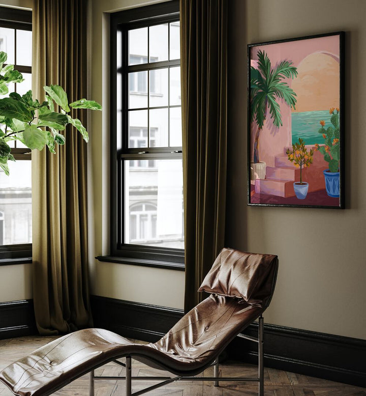 Transform your space with Goed Blauw's STAIRWAY TO PARADISE, LANDSCAPE PAINTINGS that evoke serene beauty.