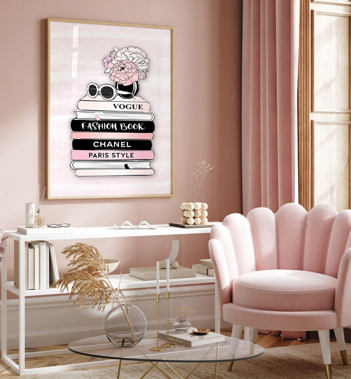 Stylish decor featuring STYLE BOOKS, FASHION POSTERS by Martina, perfect for any fashion-forward space.