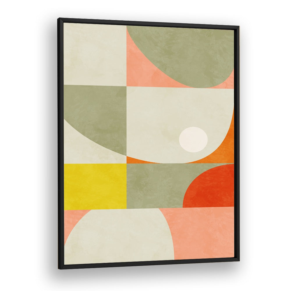 Colorful abstract painting "Summer Circle" by Ana Rut Bre, perfect for enhancing your decor with modern elegance.