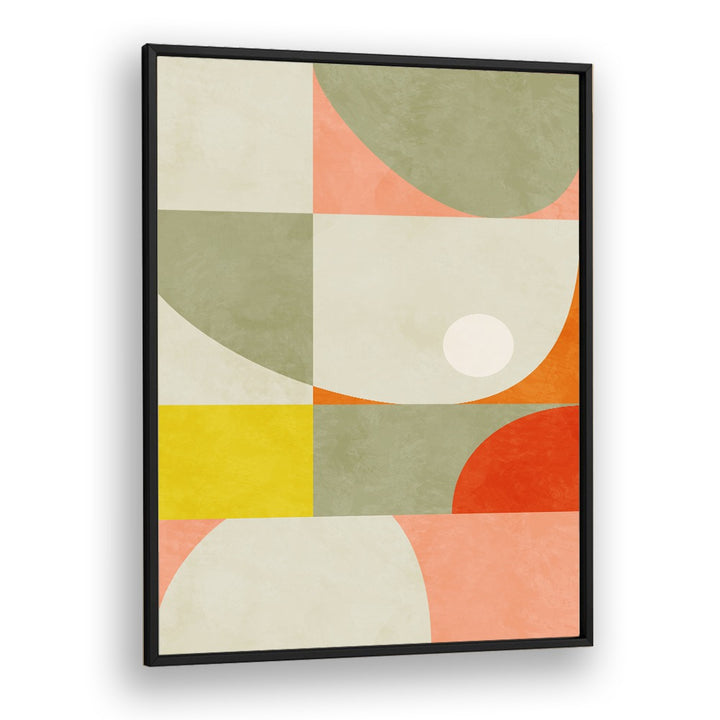 Colorful abstract painting "Summer Circle" by Ana Rut Bre, perfect for enhancing your decor with modern elegance.