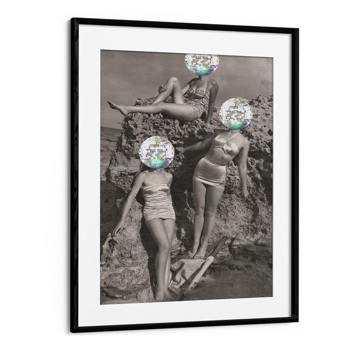 Vibrant SUMMER DISCO VIBE, ALTERED ART PRINTS by The Art Concept, perfect for elevating your space with modern aesthetics.