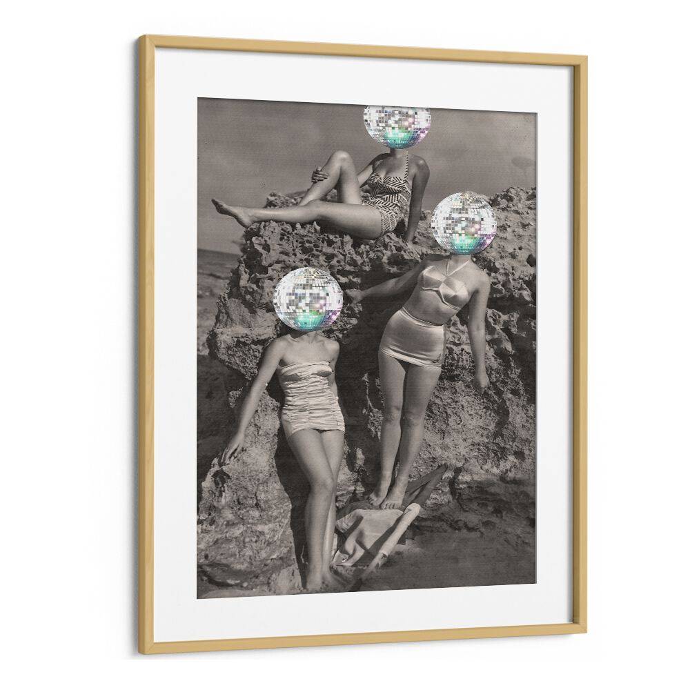 Vibrant SUMMER DISCO VIBE, ALTERED ART PRINTS by The Art Concept, perfect for elevating your space with style.
