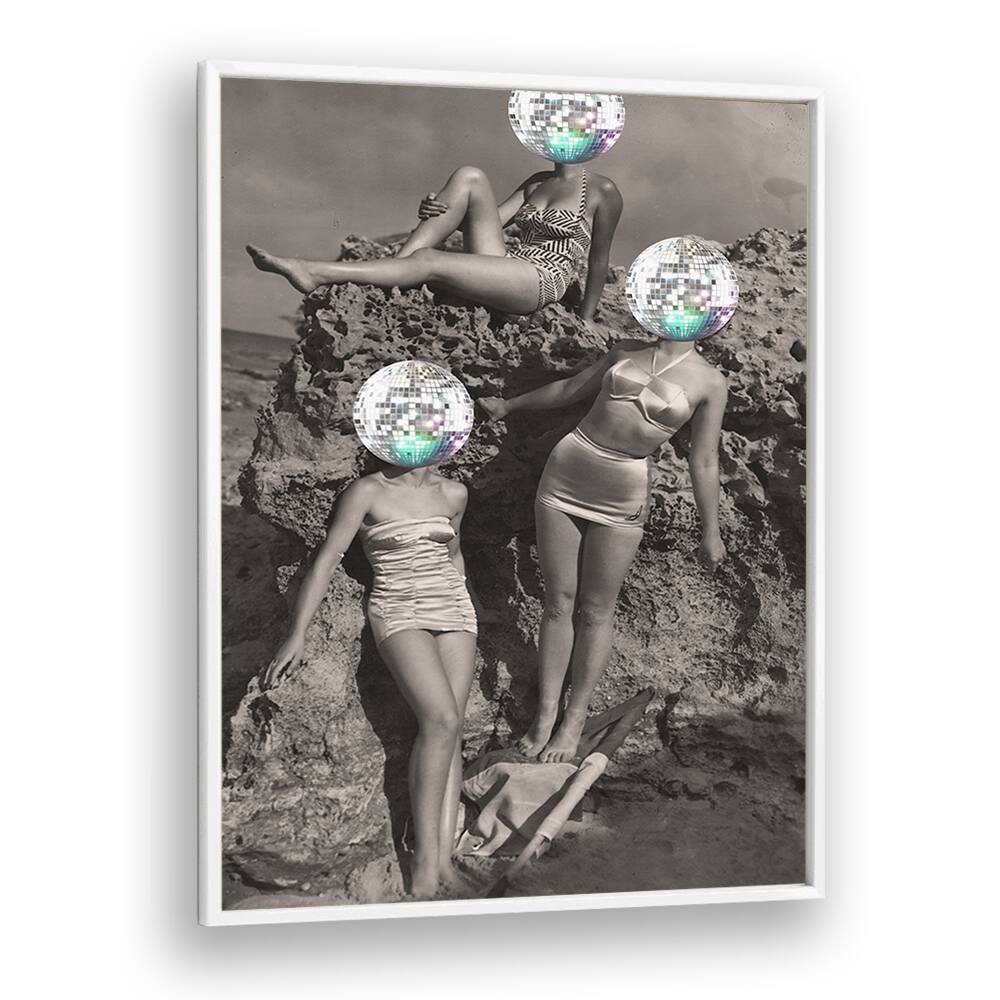 Vibrant SUMMER DISCO VIBE, ALTERED ART PRINTS by The Art Concept, perfect for elevating your space with modern energy.