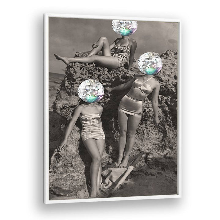 Vibrant SUMMER DISCO VIBE, ALTERED ART PRINTS by The Art Concept, perfect for elevating your space with modern energy.