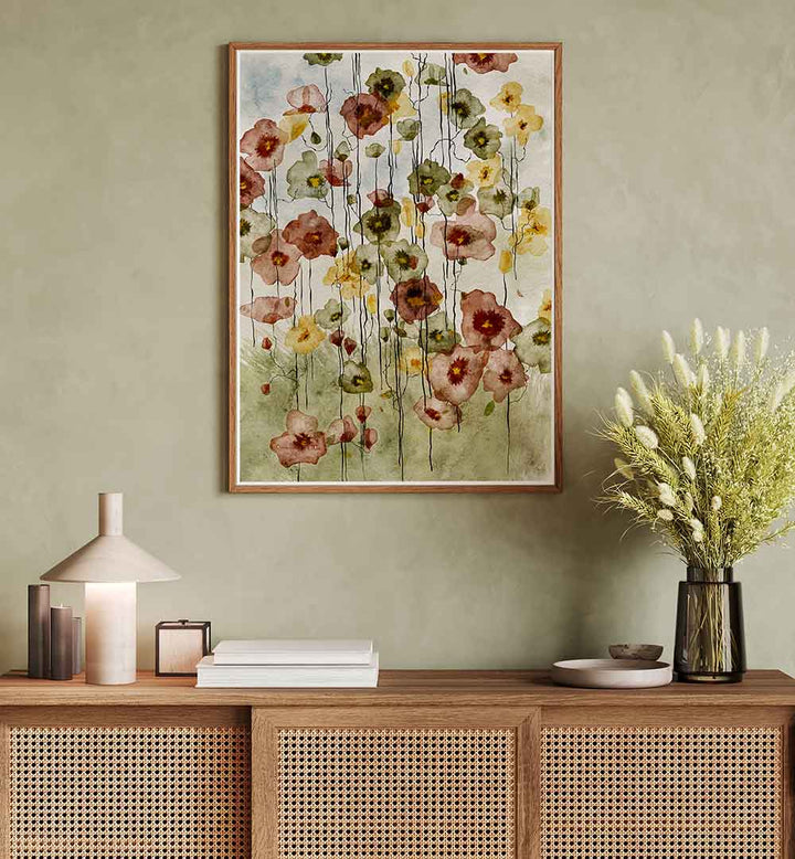 SUMMER BURST , FLORAL FLOWER PAINTINGS