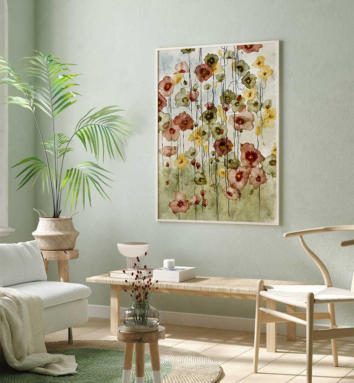 SUMMER BURST , FLORAL FLOWER PAINTINGS