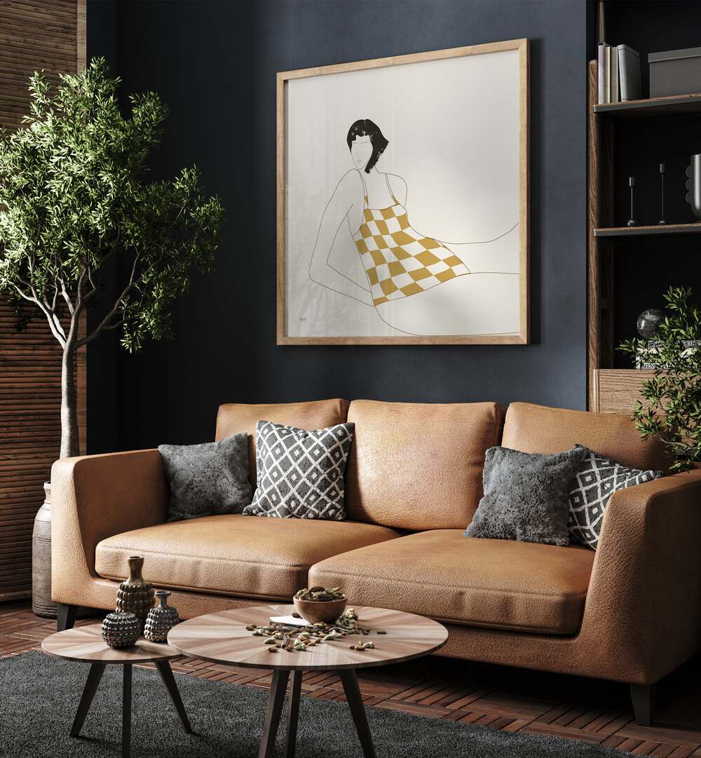 Discover the elegance of SUN IN SQUARES, PORTRAITS by Andi Bell, perfect for enhancing any coastal-inspired decor.