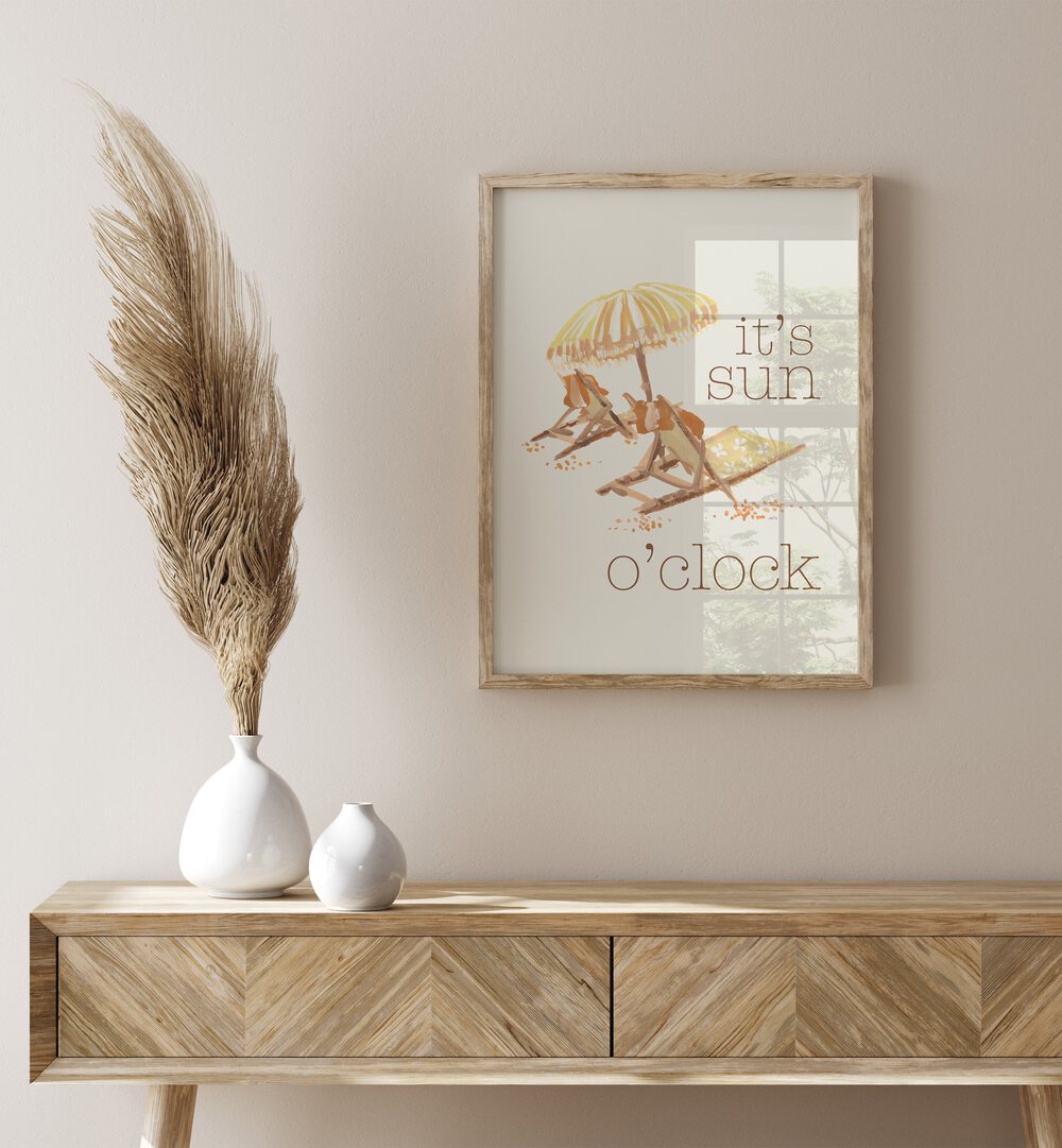 Stylish SUNSET GALLERY WALL decor showcases framed art in a cozy living room, enhancing your gallery walls beautifully.