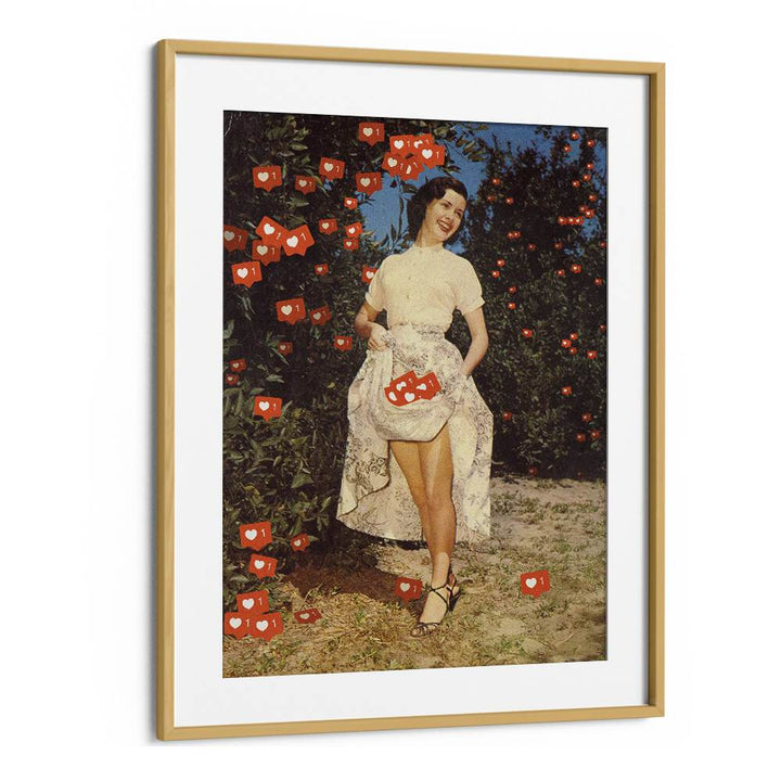 Enhance your space with THE ORCHARD OF ME, SURREAL ART PRINTS, a captivating piece from Vertigo Artography.