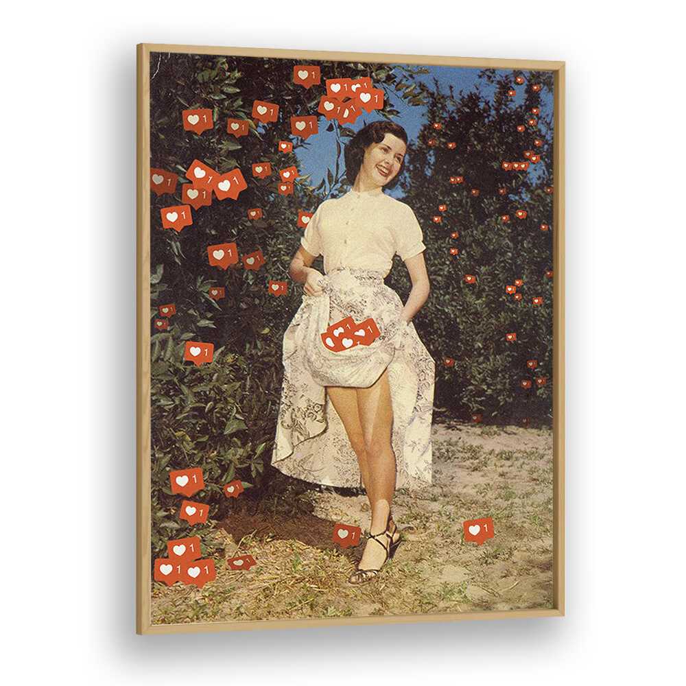 Transform your space with THE ORCHARD OF ME, SURREAL ART PRINTS, a captivating piece from Vertigo Artography.