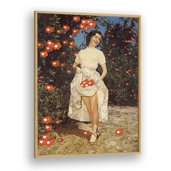 Transform your space with THE ORCHARD OF ME, SURREAL ART PRINTS, a captivating piece from Vertigo Artography.