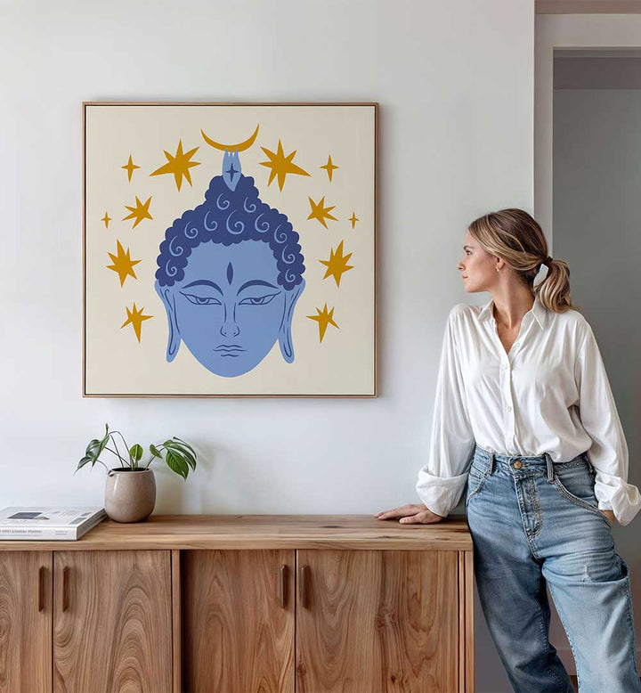 THE SPIRIT SERIES IX , BOHO ART PAINTINGS