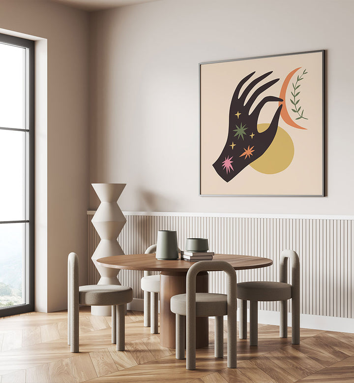 THE SPIRIT SERIES VI , BOHO ART PAINTINGS