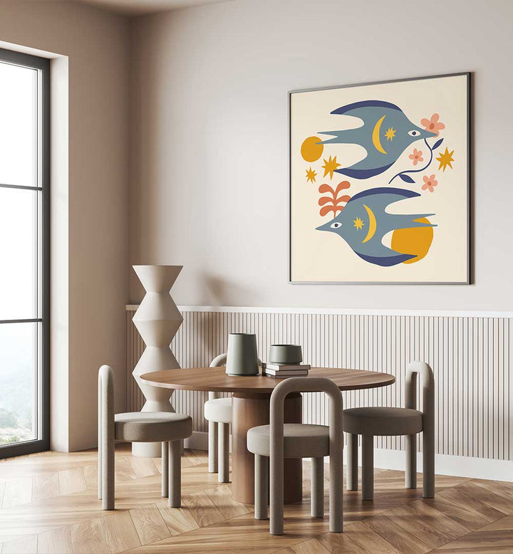 THE SPIRIT SERIES XXV , BOHO ART PAINTINGS