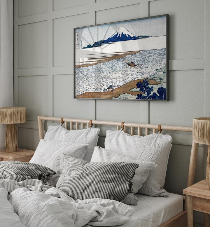 THE JEWEL RIVER IN MUSASHI , VINTAGE PAINTINGS