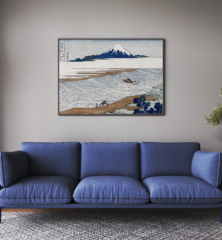 THE JEWEL RIVER IN MUSASHI , VINTAGE PAINTINGS