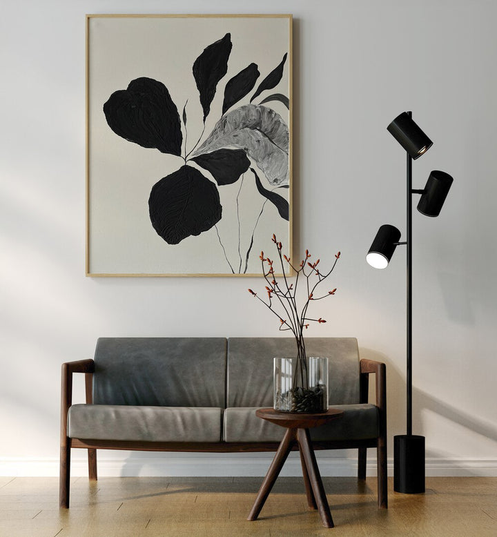 Elevate your decor with THE MUTUAL FEELING - II, FLORAL FLOWER PAINTINGS, blending elegance and serenity seamlessly.