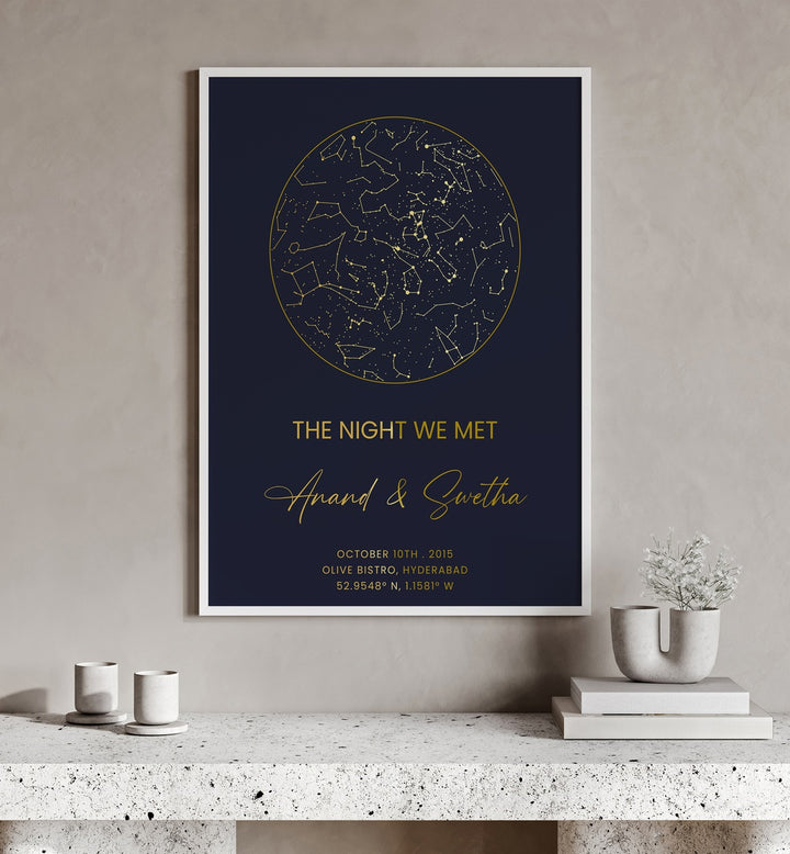 painting - THE NIGHT WE MET by Asianmonk