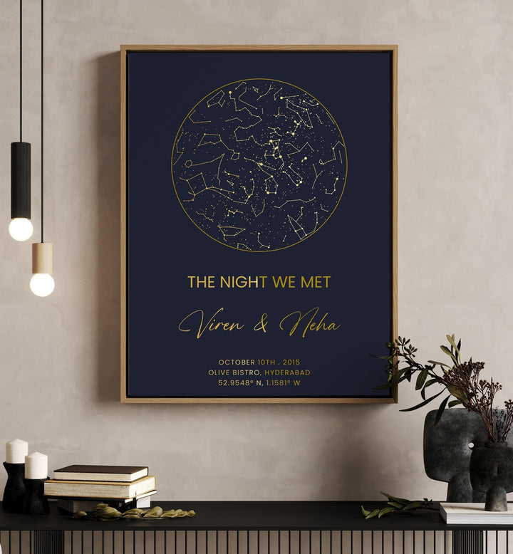 painting - THE NIGHT WE MET by Asianmonk