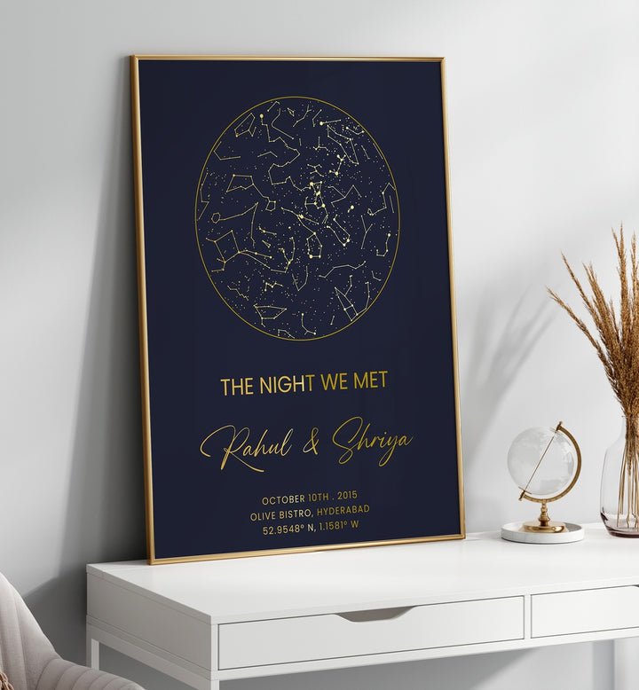 painting - THE NIGHT WE MET by Asianmonk