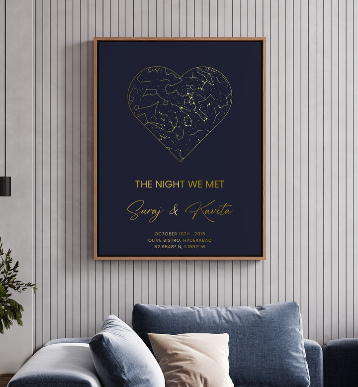 painting - THE NIGHT WE MET by Asianmonk