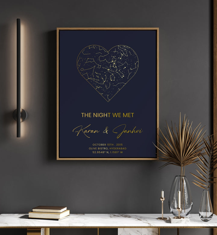 painting - THE NIGHT WE MET by Asianmonk