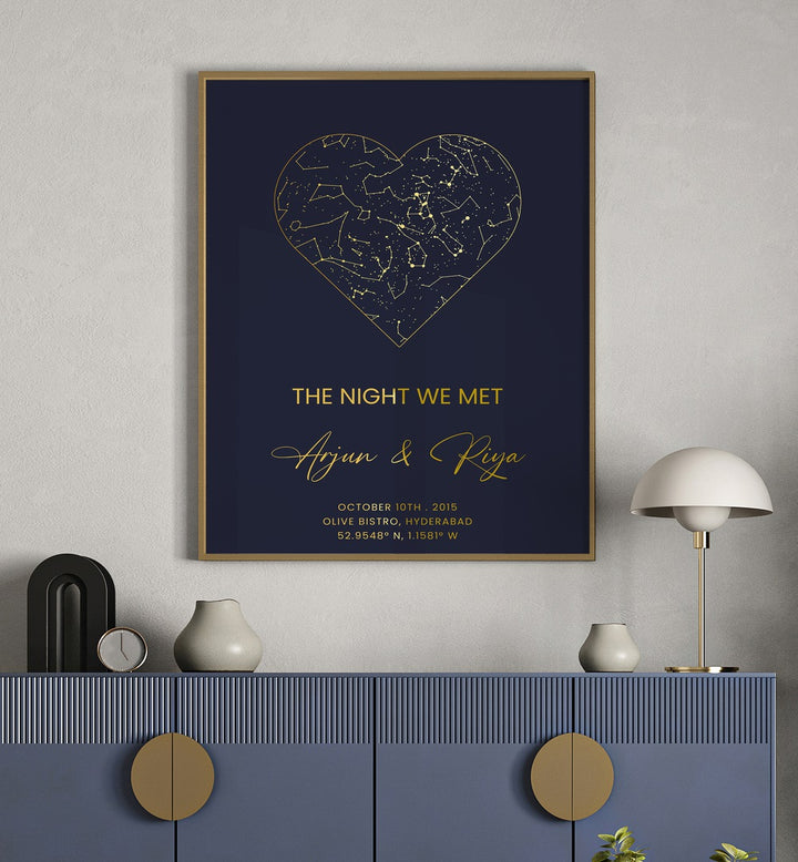 painting - THE NIGHT WE MET by Asianmonk