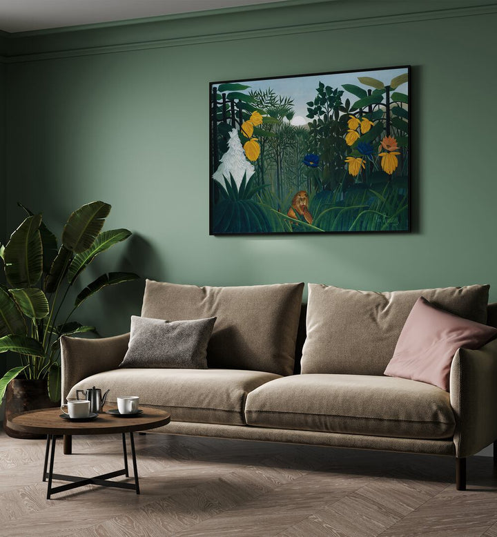 THE REPAST OF THE LION , VINTAGE PAINTINGS