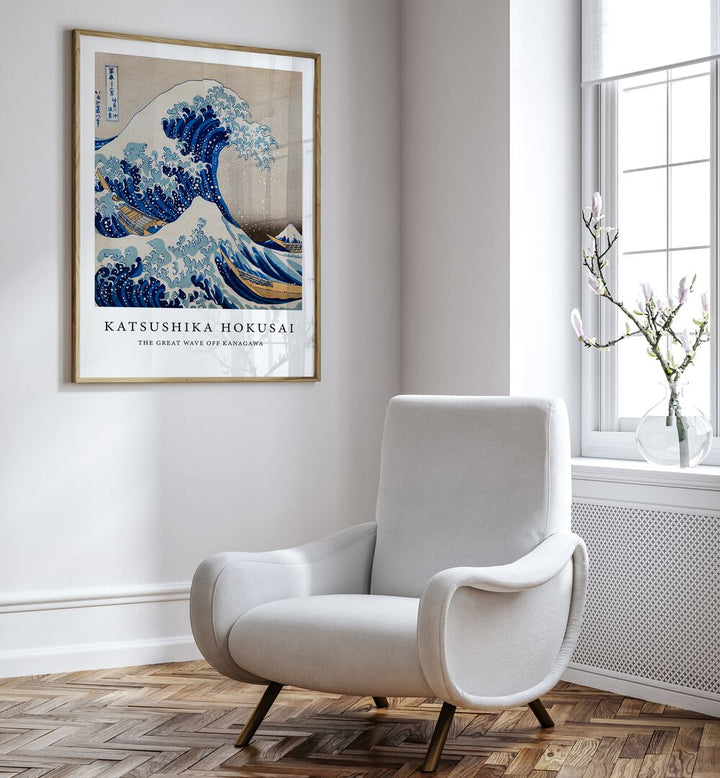 THE WAVE OFF KANAGAWA , VINTAGE PAINTINGS