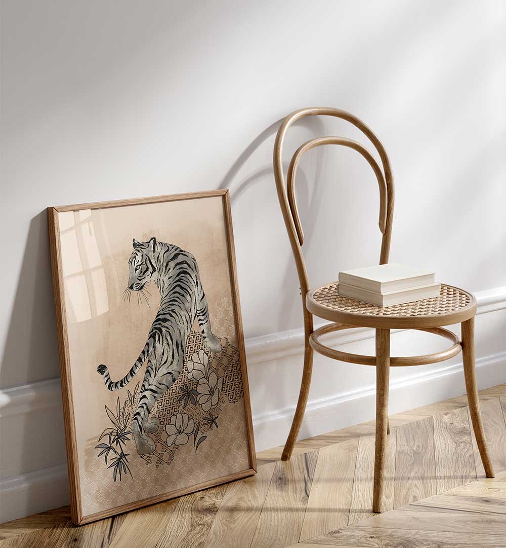 TIGER SPIRIT II , ANIMAL PAINTINGS