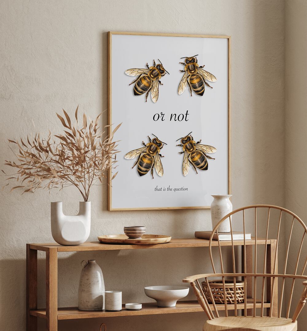 Stylish TO BE, QUOTES poster featuring unique typography for an individual flair in any space. Perfect for decor.