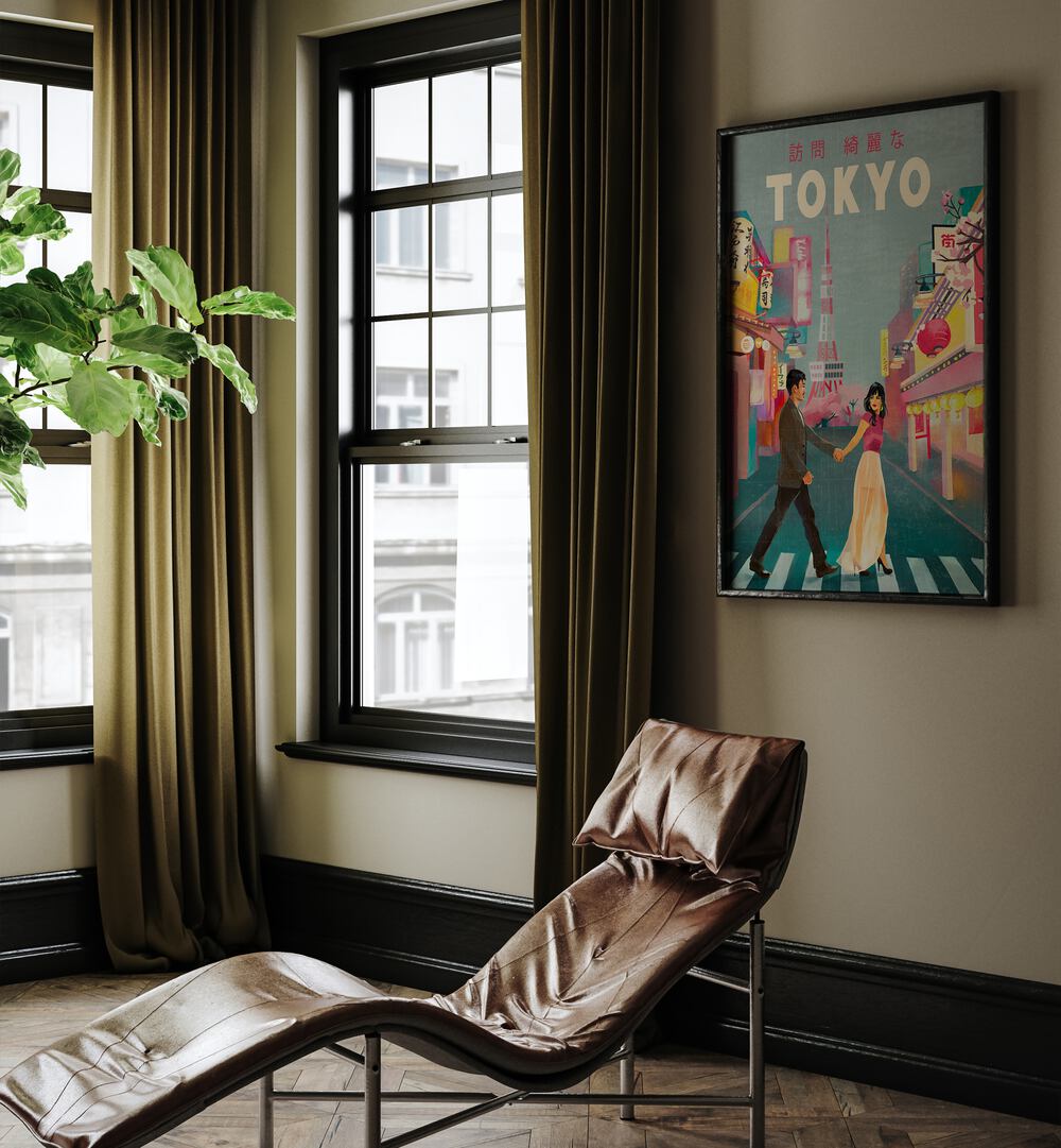 Stylish TOKYO JAPAN, TRAVEL POSTERS enhance any room with vibrant art celebrating Tokyo’s culture and beauty.