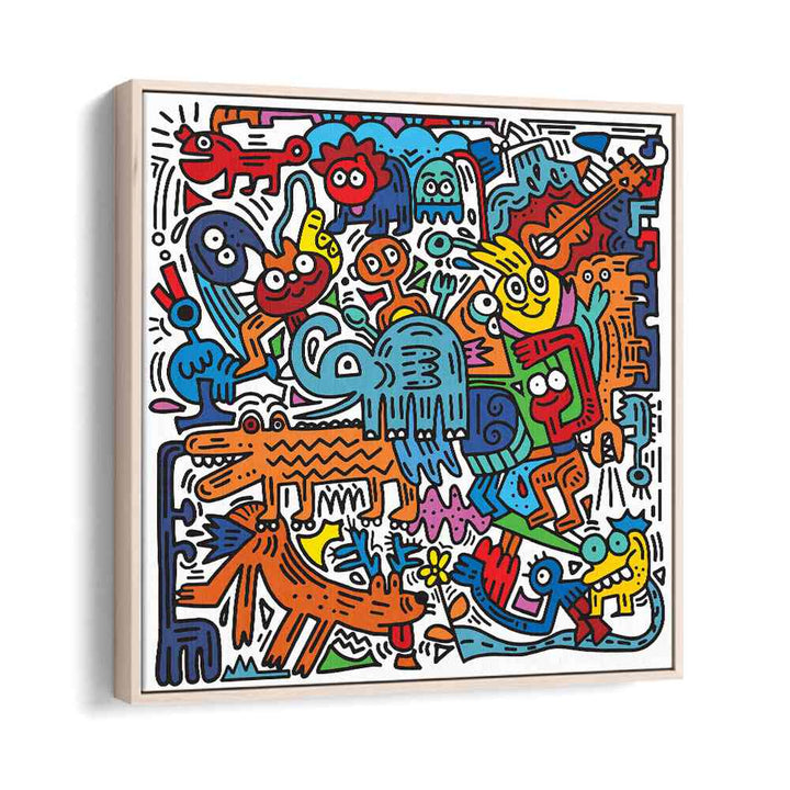 Vibrant TOONY CARNIVAL, COMIC POSTERS from Asianmonk bring whimsical energy to your space with lively artwork.