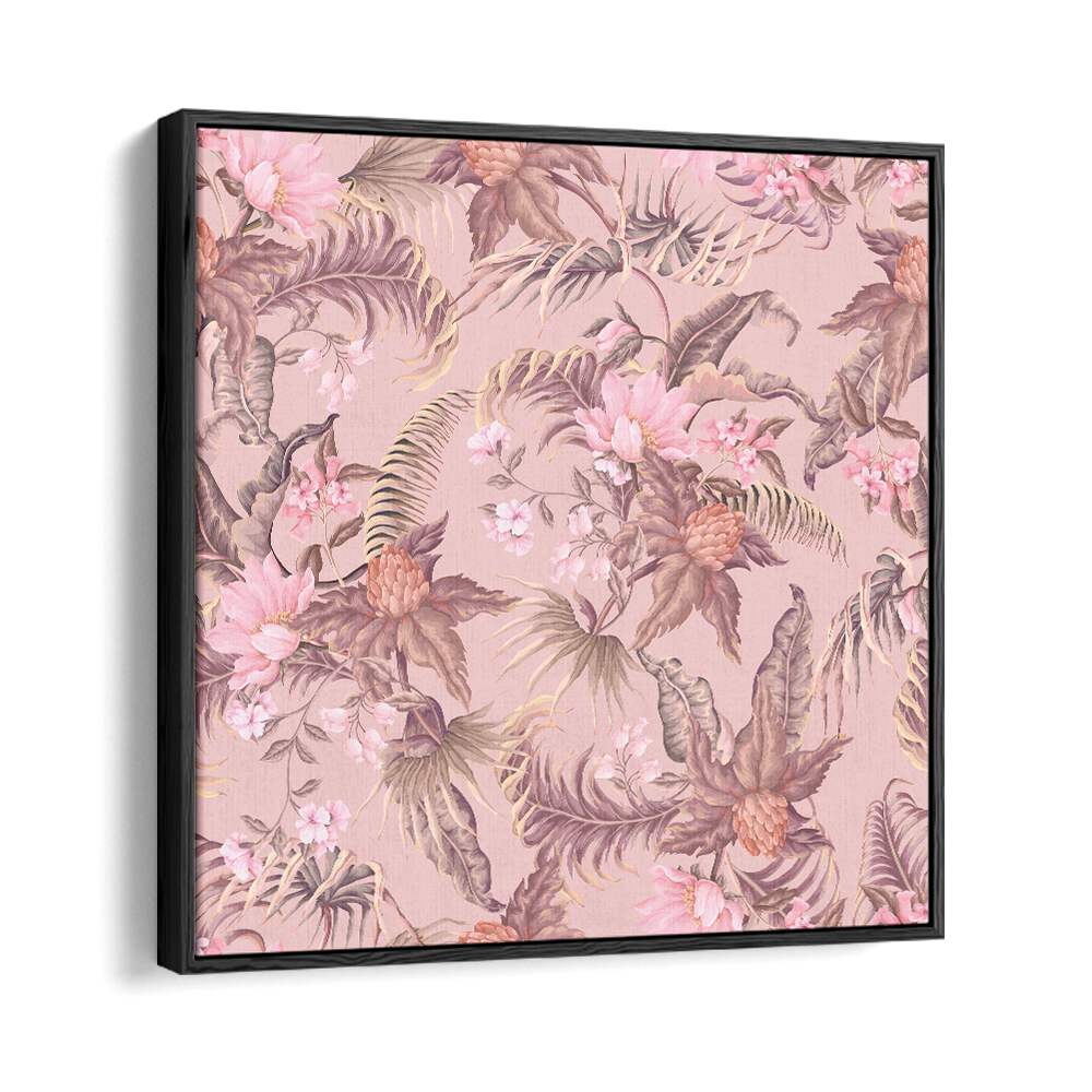 Vibrant TROPICAL FLOWERS in a floral painting, perfect for adding a touch of nature to your decor. Ideal for art lovers!