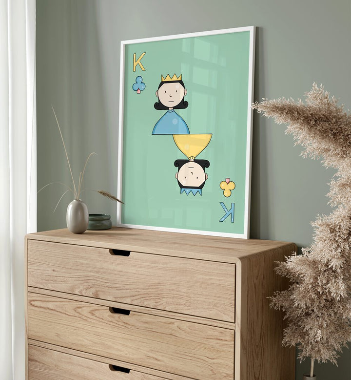 Vibrant TAASH - PLAYING CARDS, GAMING POSTERS artwork by Samridhi Sharma showcased on premium canvas.