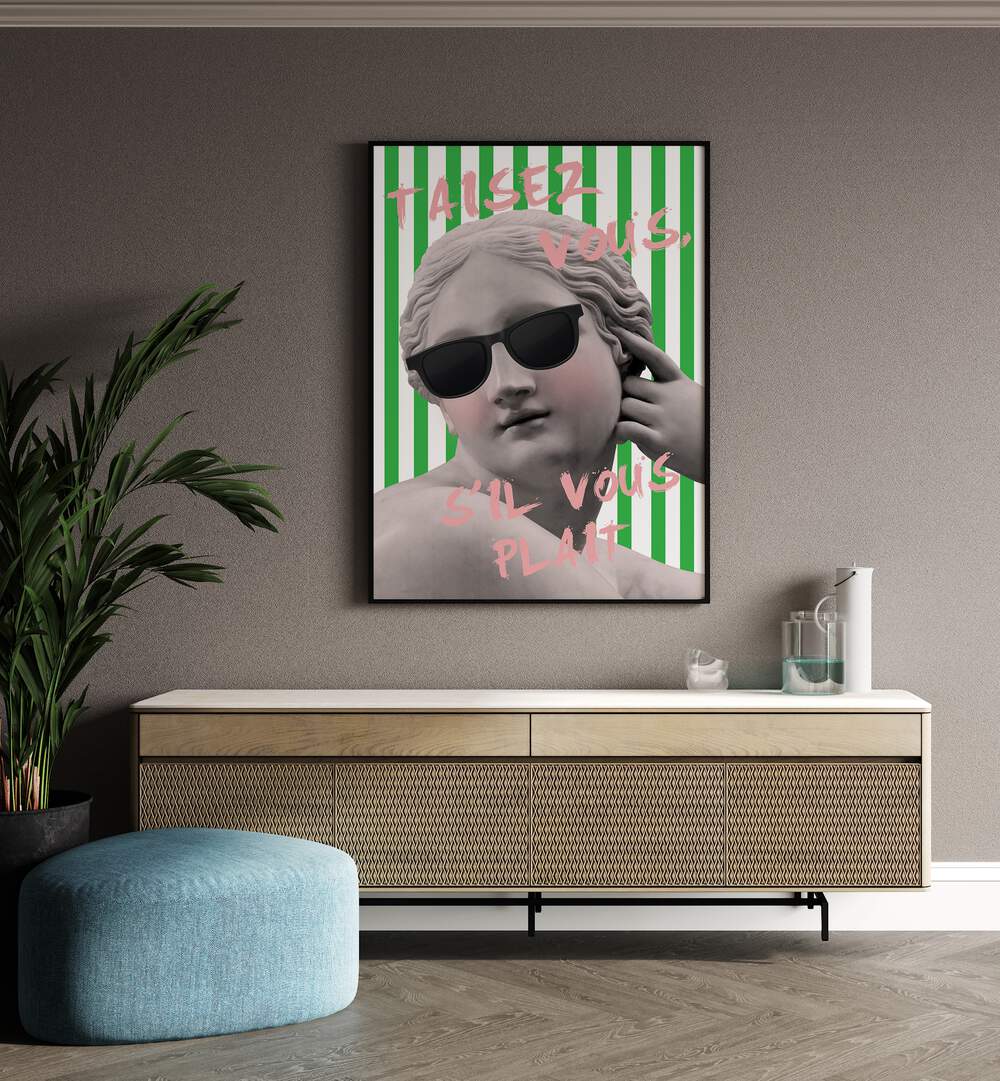 Stylish TAISR VOUE, ALTERED ART PRINTS by Grace Digital Art Co., perfect for elevating your living space decor.