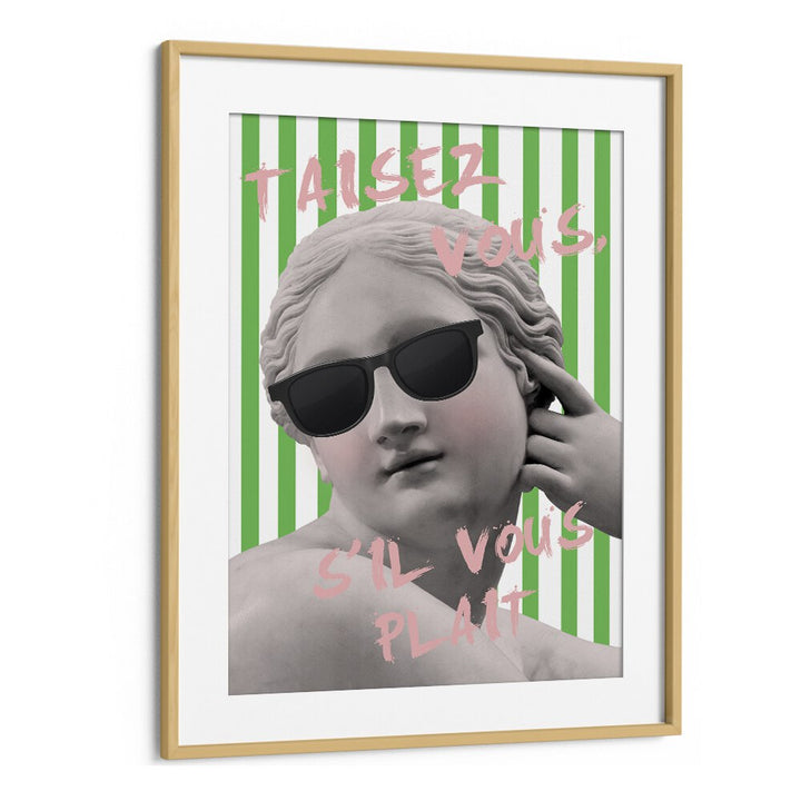Transform your space with TAISR VOUE, ALTERED ART PRINTS by Grace Digital Art Co, featuring a stylish framed design.